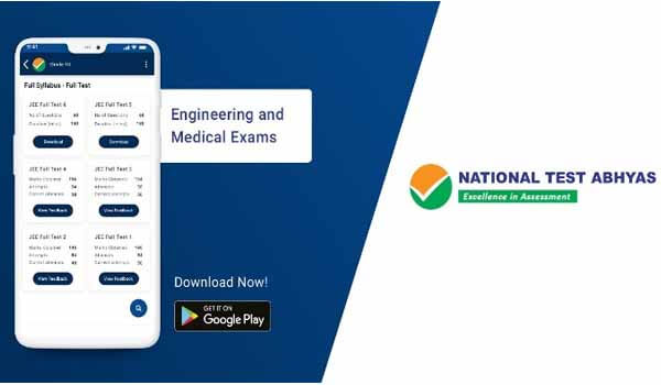 GoI launched National Test Abhyas mobile app for JEE & NEET Exam